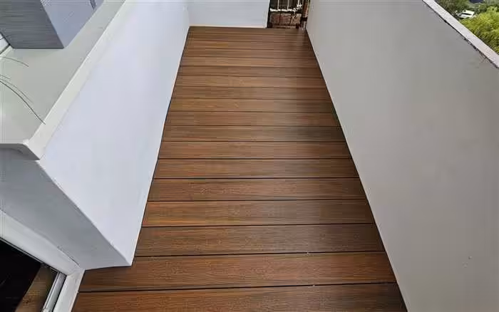 Gotowy balkon z deską Modern Rustykalny