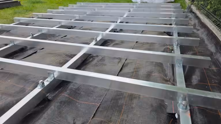 System konstrukcyjny DECKLINE - legary aluminiowe i akcesoria