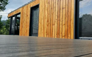 Balkon z deski Natural Jasny Brąz